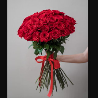 წითელი ვარდები (25 ცალი)