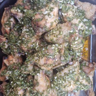 Alitas Al chimichurri