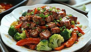 52. Wieprzowina kwinto z warzywami