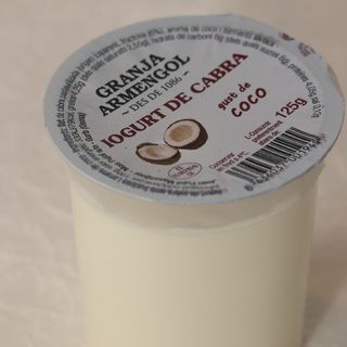 Iogurt Cabra Coco Granja Armengol 125Gr