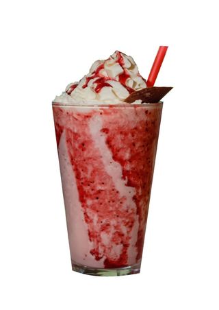 Milkshake cu capsuni