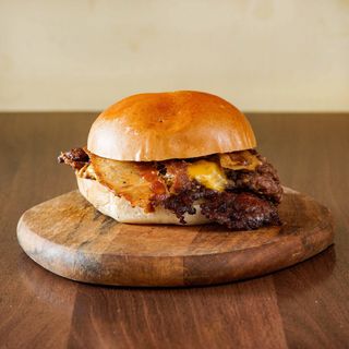 Bacon smash burger