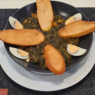 Espinacas Con Garbanzos (1 Ración)