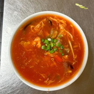 Zupa z krewetek na ostro 