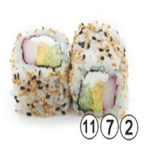 18. CALIFORNIA SURIMI Y QUESO 8U