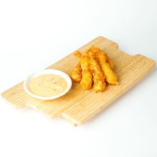 Shrimp tempura in breadcrumbs 6 