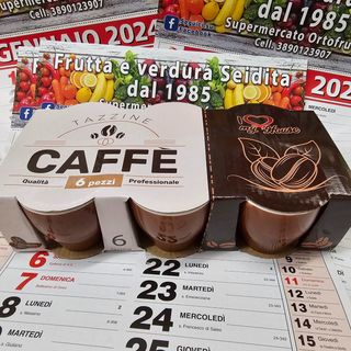 Tazzine caffè 6 pezzi