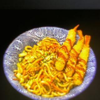 77. Yakisoba Gambas Y Verduras