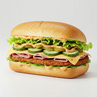 Cordon de blue topli sendvič