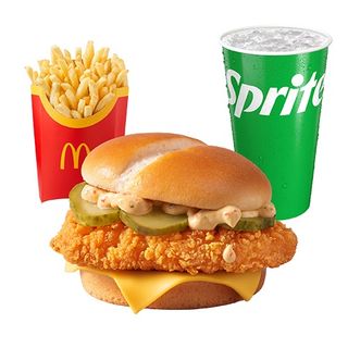 McZestaw Powiększony Spicy McCrispy®