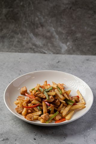 Курица с фри (350 г)