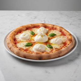 Pizza De Burrata (33 Cm.)