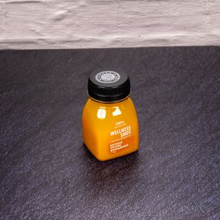 Уелнес шот с куркума, портокал, джинджифил и мед (100мл)