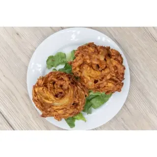 02. Onions Bhaji (2 Pzs.)