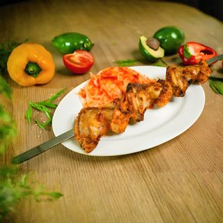 Шашлык из куриных крылышек