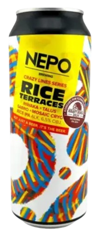 Crazy Lines Series: Rice Terraces Nepo Lata 50 cl.