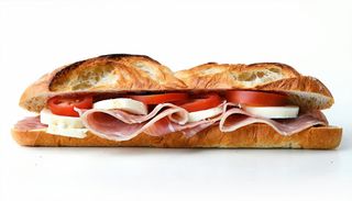 Prosciutto crudo, mozzarella e pomodoro