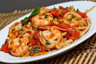 Pasta with Shrimps