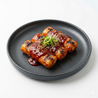 Pastel de arroz picante (辣年糕)