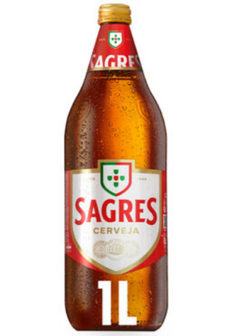 Cerveja Sagres 1L