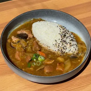 Estofado de curry de Pavo "Tokyo style"