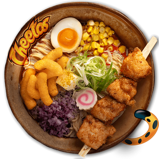 Cheetos Curry Ramen (krewetka)