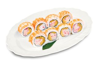 Тигрова креветка рол