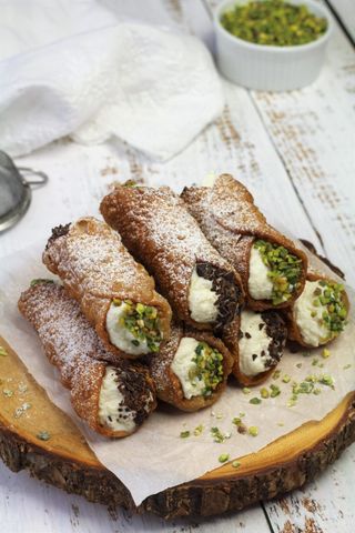 Cannoli siciliani mini