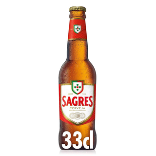 Cerveja Sagres 33cl
