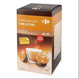 Café con Leche en Cápsulas Carrefour 30x10 Gr.