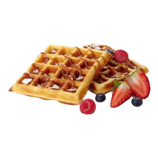 Gofre Con Dulce Leche