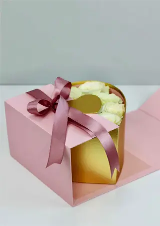 Flower Box Rose Heart