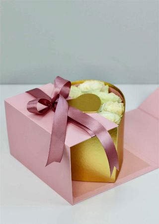 Flower Box Rose Heart