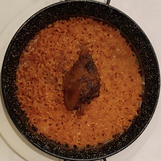 Arroz Con Pitu De Caleya (Tiempo  estimado 30 minutos)