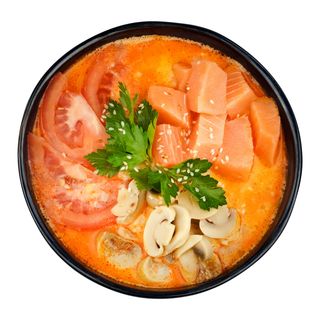Том ям с лососем