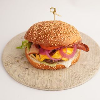 Бургер з беконом