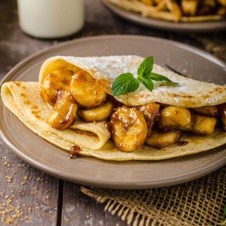 Crêpe Amlou-Banane