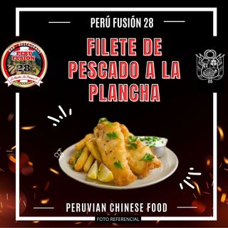 FILETE DE PESCADO A LA PLANCHA