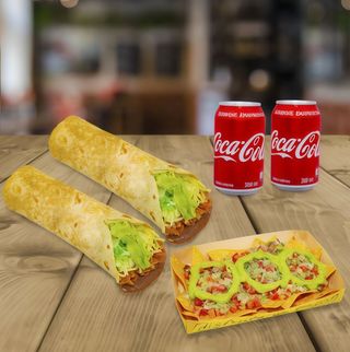 Combo 3 Burritos Supreme