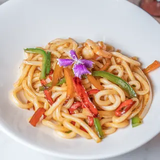 Udon Con Gambas
