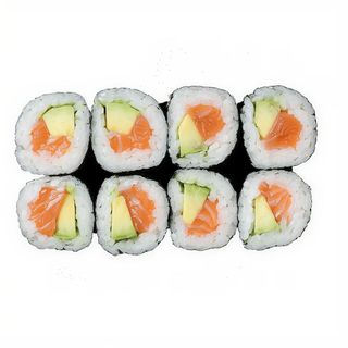 Futo Maki De Salmón Y Aguacate