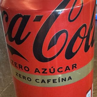 Coca Cola Zero sin cafeina
