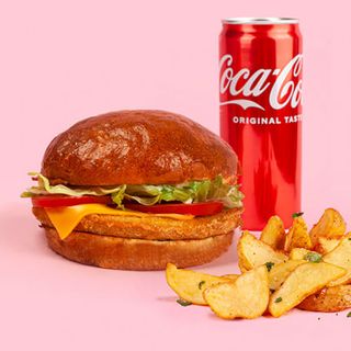 Чікен бургер меню