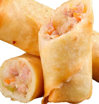 Harumaki pork and potato