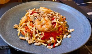 Лапша с креветками Black Tiger/ Noodles cu creveți Black Tiger