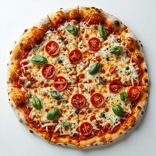 Pizza  quattro  formaggi