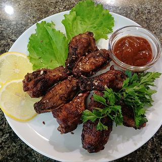 Курячі Крильця В Соєво-Медовому Соусі,250 гр