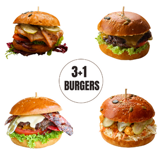 BURGER 3+1-SMASH LOVERS