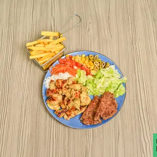 Plato de 2 carnes mixto 