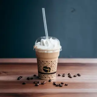 Ice choco chai tea latte